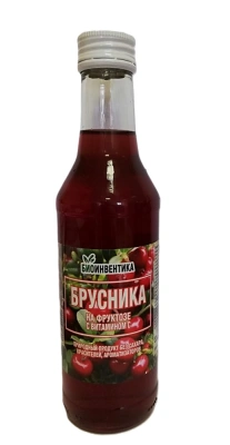 СИРОП БРУСНИКИ НА ФРУКТОЗЕ 250МЛ /БИОИНВЕНТИКА/ фото в интернет-аптеке Склад Лекарств