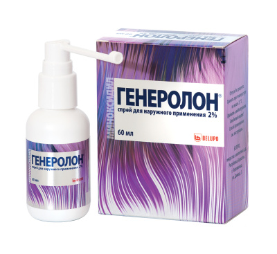 ГЕНЕРОЛОН СПРЕЙ Д/НАРУЖНОГО ПРИМ 2% 60МЛ фото в интернет-аптеке Склад Лекарств