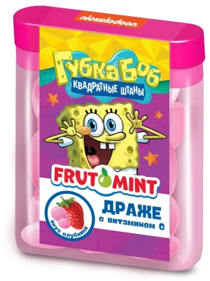 SPONGE BOB FRUTOMINT ДРАЖЕ В БЛОКАХ 24/18 14Г фото в интернет-аптеке Склад Лекарств