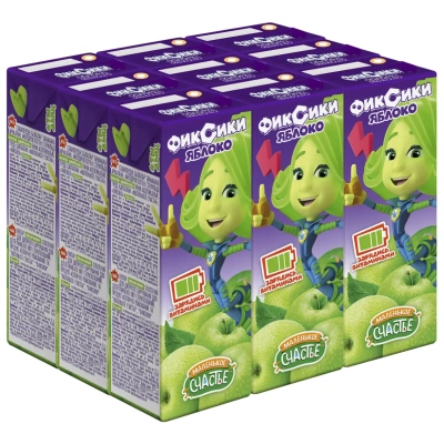 ФИКСИКИ МАША И МЕДВЕДЬ ЯБЛОКО НЕКТАР 200МЛ фото в интернет-аптеке Склад Лекарств