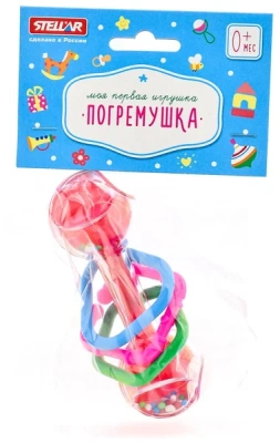 ИГРУШКА ПОГРЕМУШКА "ГАНТЕЛЬКА" фото в интернет-аптеке Склад Лекарств