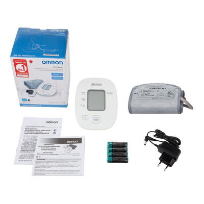 ОМРОН ТОНОМЕТР M1 BASIC ARU С АДАПТЕРОМ фото в интернет-аптеке Склад Лекарств