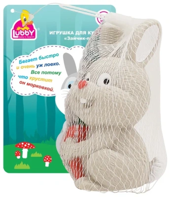 ЛАББИ ИГРУШКА ДЛЯ КУПАНИЯ ЗАЙЧИК-ПИЩАЛКА 12МЕС+АРТ6628 фото в интернет-аптеке Склад Лекарств
