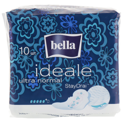 БЕЛЛА ПРОКЛАДКИ ИДЕАЛЕ УЛЬТРА НОРМАЛ № 10 фото в интернет-аптеке Склад Лекарств