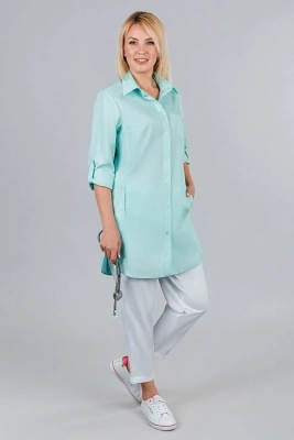 ХАЛАТ МЕДИЦИНСКИЙ ЖЕНСКИЙ DOCTOR BIG 2-56-01-4 TC, ДЛ.РУК, КН 0, НЕТ, 48 РАЗМЕР, 170-176 фото в интернет-аптеке Склад Лекарств