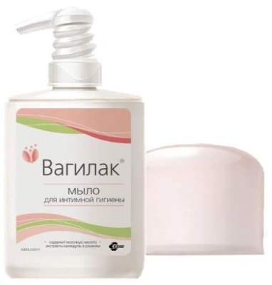 ВАГИЛАК МЫЛО ДЛЯ ИНТИМНОЙ ГИГИЕНЫ 250МЛ фото в интернет-аптеке Склад Лекарств