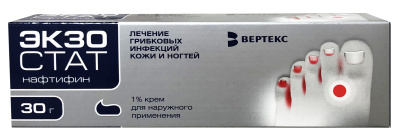 ЭКЗОСТАТ КРЕМ Д/НАРУЖ ПРИМЕНЕНИЯ 1% 30Г фото в интернет-аптеке Склад Лекарств