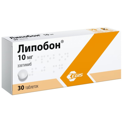 ЛИПОБОН ТАБ 10МГ №30 фото в интернет-аптеке Склад Лекарств