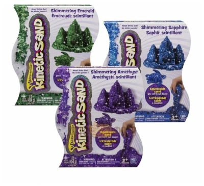 ИГРУШКА ПЕСОК Д/ЛЕПКИ KINETIC SAND ЯРКИЕ ЦВЕТА ДРАГОЦЕННЫЕ КАМНИ 455Г фото в интернет-аптеке Склад Лекарств