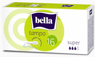 БЕЛЛА ТАМПОНЫ ПРЕМИУМ КОМФОРТ СУПЕР №16 фото в интернет-аптеке Склад Лекарств