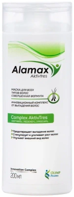 АЛАМАКС МАСКА Д/ВОЛОС СОВЕРШЕННАЯ ФОРМУЛА 200МЛ фото в интернет-аптеке Склад Лекарств