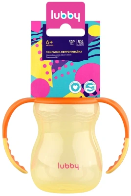 ЛАББИ ПОИЛЬНИК-НЕПРОЛИВАЙКА КЛАССИКА С РУЧКАМИ 250МЛ 6МЕС+7317 фото в интернет-аптеке Склад Лекарств