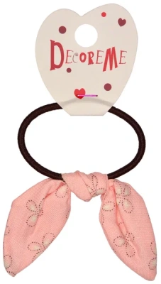 РЕЗИНКА ДЛЯ ВОЛОС "РОЗОВЫЕ УШКИ В ЦВЕТОЧЕК" 1 ВИД 2-712/115 1ШТ фото в интернет-аптеке Склад Лекарств