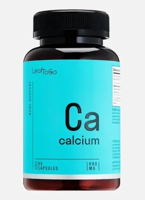 КАЛЬЦИЙ БИОКАПС LEAFTOGO КАПСУЛЫ №90 фото в интернет-аптеке Склад Лекарств