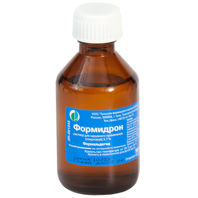 ФОРМИДРОН Р-Р СПИРТОВОЙ 50МЛ/ТУЛЬСКАЯ ФФ/ фото в интернет-аптеке Склад Лекарств