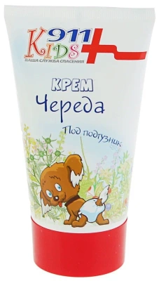 911 КИДС КРЕМ ЧЕРЕДА ПОД ПОДГУЗНИК 150МЛ/ТВИНС ТЭК/ фото в интернет-аптеке Склад Лекарств
