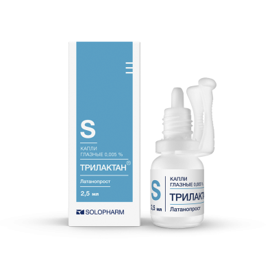 ТРИЛАКТАН КАПЛИ ГЛАЗНЫЕ 0,005% 2,5МЛ/ГРОТЕКС/ фото в интернет-аптеке Склад Лекарств