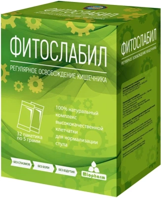 ФИТОСЛАБИЛ ПОР СЛИВЫ МАССОЙ 5Г ПАК №32 фото в интернет-аптеке Склад Лекарств