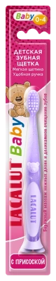 ЛАКАЛЮТ З/ЩЕТКА ДЕТСКАЯ БЕБИ ДО 4-Х ЛЕТ С ПРИСОСКОЙ фото в интернет-аптеке Склад Лекарств