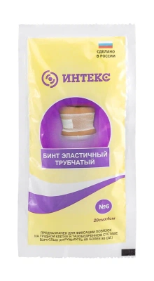 БИНТ ЭЛАСТИЧНЫЙ ТРУБЧАТЫЙ №6 /УПС/ фото в интернет-аптеке Склад Лекарств