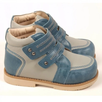 ОБУВЬ 92B-204B 32PH ДЕТСКАЯ ОРТОПЕДИЧЕСКАЯ Р26 (СИН/СЕРЫЙ) ЗАКР фото в интернет-аптеке Склад Лекарств