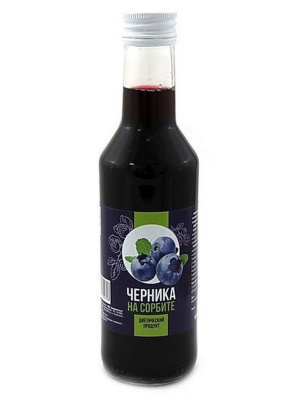 СИРОП ЧЕРНИКА НА СОРБИТЕ 250МЛ/БИОИНВЕНТИКА/ фото в интернет-аптеке Склад Лекарств