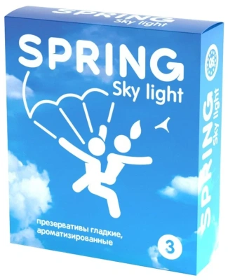 ПРЕЗЕРВАТИВЫ SPRING SKY LIGHT №3 фото в интернет-аптеке Склад Лекарств