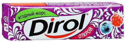ДИРОЛ ЖЕВ РЕЗИНКА ЯГОДНЫЙ МИКС 13,6Г №2 фото в интернет-аптеке Склад Лекарств