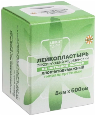 ЛЕЙКОПЛАСТЫРЬ ЛЕЙКО НЕТКАН ОСНОВА 5СМХ500СМ фото в интернет-аптеке Склад Лекарств