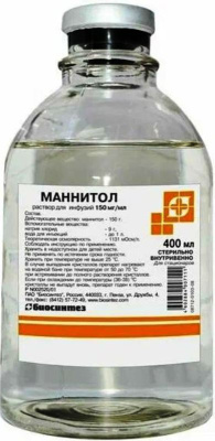 МАННИТОЛ Р-Р Д/ИНФ 150МГ/МЛ 400МЛ №12 /БИОСИНТЕЗ/ Д фото в интернет-аптеке Склад Лекарств