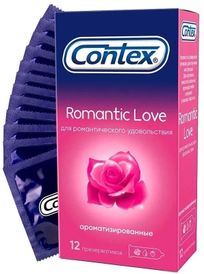 ПРЕЗЕРВАТИВЫ КОНТЕКС ROMANTIC LOVE №12 фото в интернет-аптеке Склад Лекарств