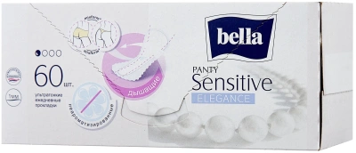 БЕЛЛА ПАНТИ ПРОКЛАДКИ ЕЖЕДНЕВНЫЕ СЕНСИТИВ ЭЛЕГАНС №50+10 фото в интернет-аптеке Склад Лекарств