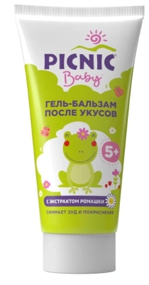 ПИКНИК БЕБИ ГЕЛЬ БАЛЬЗАМ ПОСЛЕ УКУСОВ НАСЕКОМЫХ 30МЛ фото в интернет-аптеке Склад Лекарств
