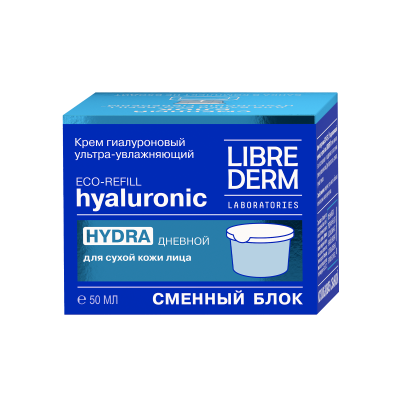ЛИБРИДЕРМ КРЕМ ГИАЛУРОНОВЫЙ УЛЬТРАУВ ДНЕВНОЙ ДЛЯ СУХОЙ КОЖИ СМЕН БЛОК 50 МЛ фото в интернет-аптеке Склад Лекарств