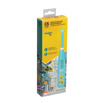 СИ ЭС МЕДИКА З/ЩЕТКА ЭЛЕКТРИЧЕСКАЯ КИДС CS-463-В БИРЮЗОВАЯ фото в интернет-аптеке Склад Лекарств