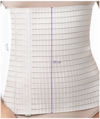 БАНДАЖ ИНТЕКС АБДОМИНАЛЬНЫЙ ПОСЛЕОПЕРАЦИОННЫЙ 30СМ РАЗМЕР S фото в интернет-аптеке Склад Лекарств