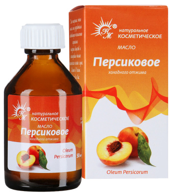 ПЕРСИКОВОЕ МАСЛО 50МЛ/НАТУРАЛЬНЫЕ МАСЛА/ фото в интернет-аптеке Склад Лекарств