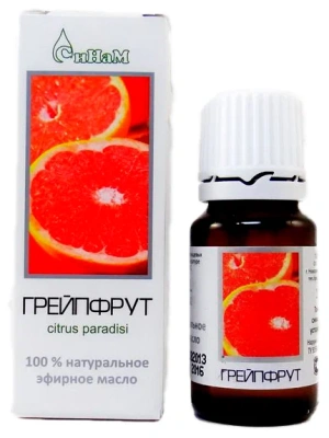 ГРЕЙПФРУТ МАСЛО ЭФИРНОЕ 10МЛ/СИНАМ/ фото в интернет-аптеке Склад Лекарств