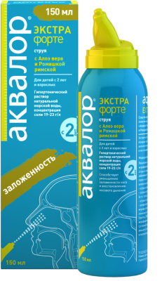 АКВАЛОР ЭКСТРА ФОРТЕ РОМАШКА РИМСКАЯ АЛОЭ+НАСАДКИ СПН 150МЛ фото в интернет-аптеке Склад Лекарств