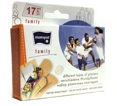ЛЕЙКОПЛАСТЫРЬ MATOПАТ ДЛЯ ВСЕЙ СЕМЬИ №17 фото в интернет-аптеке Склад Лекарств