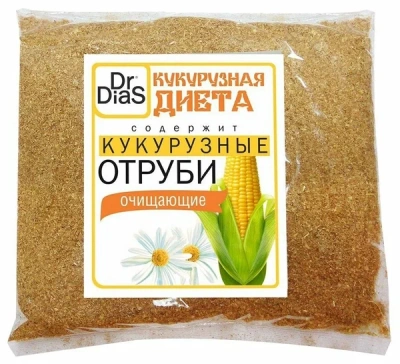 ДР.ДИАС ОТРУБИ СИБИРСКИЕ КУКУРУЗНЫЕ ОЧИЩАЮЩИЕ 180Г фото в интернет-аптеке Склад Лекарств