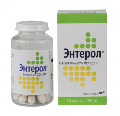ЭНТЕРОЛ КАПС ФЛАКОН 250МГ №30 фото в интернет-аптеке Склад Лекарств