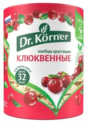 ДР КОРНЕР ХЛЕБЦЫ ЗЛАКОВЫЙ КОКТЕЙЛЬ КЛЮКВЕННЫЕ 100Г фото в интернет-аптеке Склад Лекарств