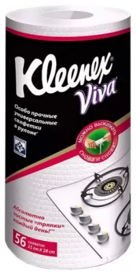 КЛИНЕКС VIVA КУХОНЫЕ ТРЯПКИ В РУЛОНЕ фото в интернет-аптеке Склад Лекарств