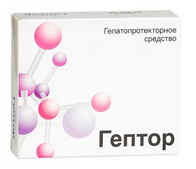 ГЕПТОР ТАБ П/О 400МГ №40 Д фото в интернет-аптеке Склад Лекарств