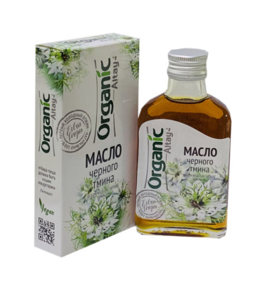 МАСЛО ЧЕРНОГО ТМИНА ПИЩЕВОЕ ORGANIC ALTAY EXTRA VIRGIN 100МЛ фото в интернет-аптеке Склад Лекарств