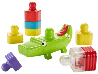 ИГРУШКА FISHER PRICE ПИРАМИДКА ВЕСЕЛЫЙ КРОКОДИЛ фото в интернет-аптеке Склад Лекарств