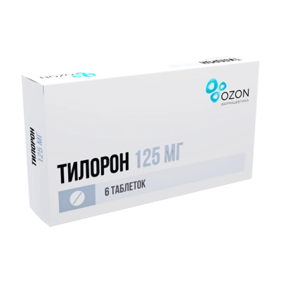 ТИЛОРОН ТАБ П/О 125МГ №6/ОЗОН/ фото в интернет-аптеке Склад Лекарств