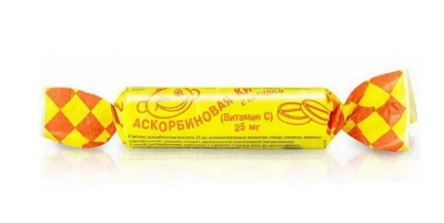 АСКОРБИНОВАЯ КИСЛОТА С САХАРОМ СЕРДЦЕ КОНТИНЕНТА ТАБЛЕТКИ 2,5Г N10 КРУТКА фото в интернет-аптеке Склад Лекарств