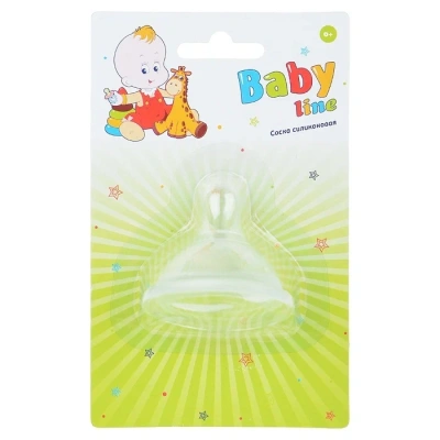 БЭБИЛАЙН СОСКА СИЛИК АРТ.В2-0011 0+ МЕС фото в интернет-аптеке Склад Лекарств